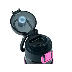 Пляшка для води Kite 680 мл чорно-рожева (K25-1233-3) - мініатюра 3