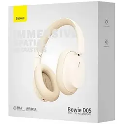 Навушники Baseus Bowie D05 бежеві NGTD020202 - мініатюра 7