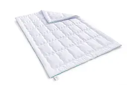 Ковдра бамбукова MirSon Eco Mikrosatin Hand Made №0443, зимова, 172x205 см, біла - мініатюра 2