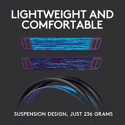 Ігрові навушники Logitech G535 Lightspeed Wireless Black (981-000972) [70702] - мініатюра 3