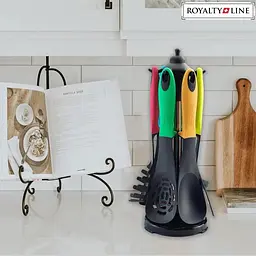 Набір лопаток на підставці Royalty Line RL-NU6S з антипригарним покриттям 6 шт. - мініатюра 4