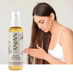 Сироватка Anian Argan & Macadamia для пошкодженого волосся 100 мл  - мініатюра 4