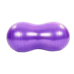 Мяч для фитнеса EasyFit Peanut EF-3022-V, 45×90 см, фиолетовый