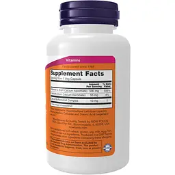 Вітамін С-500 Now Foods Аскорбат кальцію-С 100 капсул - мініатюра 2