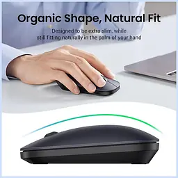 Миша Ugreen MU001 Portable Wireless Mouse (Black) (UGR-90372) - мініатюра 7