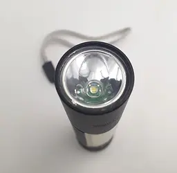 Ручний LED ліхтар мініатюрний ліхтарик акумуляторний з бічним COB світильником USB зарядка Bailong BL 1501 XPE+COB - мініатюра 16