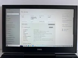 Ігровий ноутбук Dell Inspiron 15 Gaming 7567 15.6" (i5-7300HQ / 16GB / SSD 256GB / GTX 1050 4GB) б/в - мініатюра 4