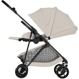Візок Cybex Melio Carbon Dune Grey з бампером (526000797) - мініатюра 5