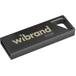 USB флеш накопичувач Wibrand 64GB Stingray Grey USB 2.0 (WI2.0/ST64U5G)