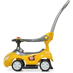 Каталка-толокар Bambi M 4205-6 жовтий - мініатюра 3