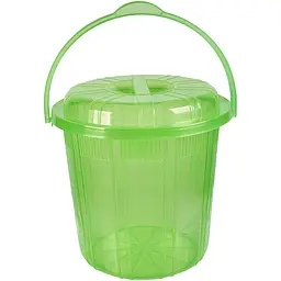 Відро Stars Plast зелений 16 л (94338/зел)
