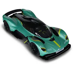 Автомодель - Aston Martin Valkyrie зелений 1:18 (250938AMVKSG) - мініатюра 2