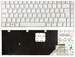 Клавіатура для ноутбука Asus (W3, W3J, A8, F8, N80) Silver, UA (вертикальний ентер) - мініатюра 3