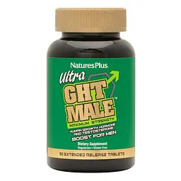 Стимулятор тестостерону Natures Plus Ultra GHT Male, 90 таблеток