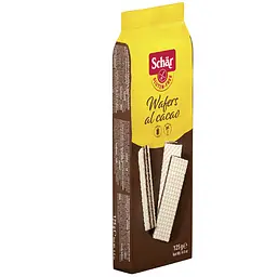 Вафлі з какао Dr. Schaer Wafers al cacao 125 г - мініатюра 3
