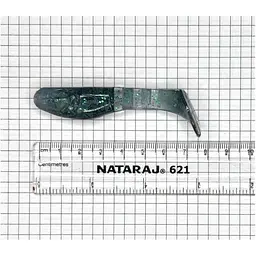 Силіконова приманка HARPOON "KOPUTO" 3" зелена блискітка (2шт/уп) плаваюча 006 прозора