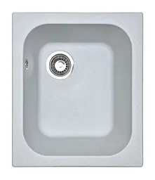 Кухонна мийка Adamant COMPACTA світло-сіра 430x500x200 мм, без крила 43 см - мініатюра 1