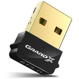 Bluetooth-адаптер Grand-X 5.0 Realtek RTL8761B, 7 devices, aptX, Low Energy (BT50G)