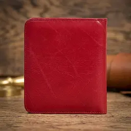 Візитниця Tony Perotti з натуральної шкіри Italico 2612 rosso (90667) Червона - мініатюра 2