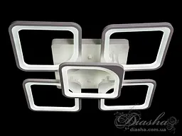 Світлодіодна люстра Diasha 8060/4+1WH - мініатюра 2