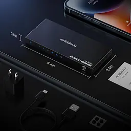 HDMI спліттер AVIDGRAM 1×4 4K@60Hz з EDID та Downscaler - мініатюра 6