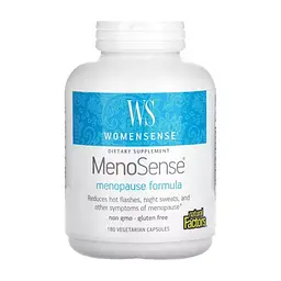 Вітамінно-мінеральний комплекс Natural Factors Підтримка при менопаузі, WomenSense, MenoSense, Menopause Formula, 180 вег (NFS-04951)