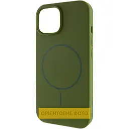 Чохол Epik Silk Full Protective (AA) NO LOGO with Magnetic Fit для Apple iPhone 17 Pro Max (6.9") Зелений / Dark Olive