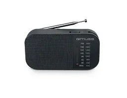Радіо портативне Muse M-025 R чорне