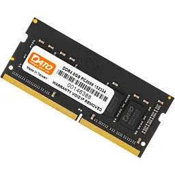 Модуль пам'яті SO-DIMM DDR4 DATO 8 GB 2666MHz [DT8G4DSDND26] [102445] - мініатюра 2