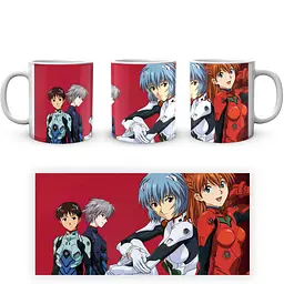 Кухоль GeekLand Evangelion Євангеліон Аска Сіндзі Каору EVA 002.31 330 мл білий - мініатюра 4