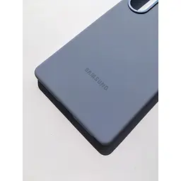 Оригінальний протиударний силіконовий чохол Samsung Silicone Case для Galaxy S25 Ultra Light Blue EF-PS938CLEGWW - мініатюра 6