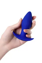 Анальна пробка ToDo Anal Vibro Plug Fancy 10.7 см (синій) - мініатюра 5