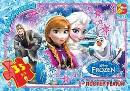 Пазли Frouzen FR012 G-Toys 35 ел. (4824687634367)