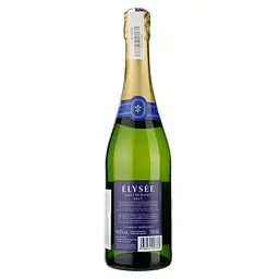 Вино ігристе Elysee Blanc De Blancs Brut, біле, брют, 0,75 л - мініатюра 2