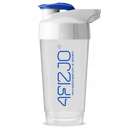 Шейкер спортивний 4FIZJO Ultra 700 мл White/Blue (P-5905973407076) - мініатюра 1