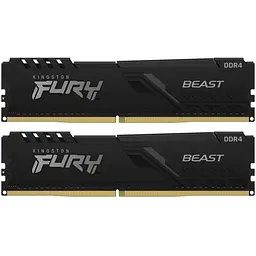 Модуль пам`ятi DDR4 2x16GB/3600 Kingston Fury Beast Black (KF436C18BBK2/32)