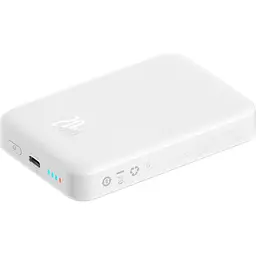 Зовнішній акумулятор Baseus Magnetic Mini Wireless Fast Charge Power Bank 10000mAh 20W White [PPCX030002] [94806] - мініатюра 3