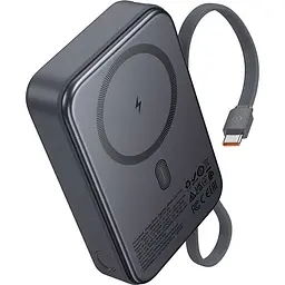 Зовнішній акумулятор Hoco Q44A Origen MagSafe 20000mAh 45W Metal Gray (659673) [165929] - мініатюра 4