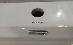 Умивальник підвісний Mixxus Premium Quadro-0206 600x360x130 мм з отвором під змішувач та переливом MP6509, Білий - мініатюра 7