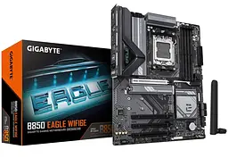 Материнська плата Gigabyte B850 GAMING X WIFI6E (B850 GAMING X WIFI6E) (Socket AM5, AMD B850, Micro-ATX) - мініатюра 4