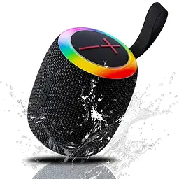 Портативна колонка REMAX RB-M81 Party Light Portable Wireless Speaker, 7W, Black - мініатюра 2