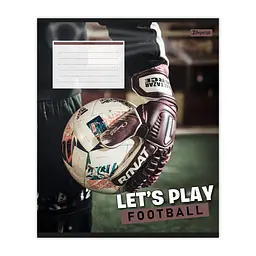 Упаковка зошитів 1В Let's play football учнівський 15 шт./36 кл. (768754) - мініатюра 4