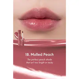 Тінт для губ Rom&nd Juicy Lasting Tint 18 Mulled Peach 5.5 г - мініатюра 3