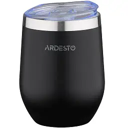 Термокружка Ardesto Compact Mug 350 мл черная (AR2635MMB)