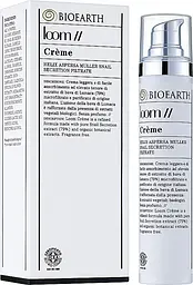 Крем для обличчя Bioearth Loom Snail Secretion Light Face Cream з екстрактом слизу равлика 50 мл - мініатюра 3