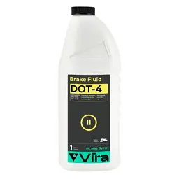 Гальмівна рідина VIRA Brake Fluid DOT-4 1 л (VI1002) - мініатюра 1