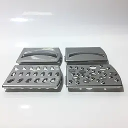 Набір вставок-терок для чаші блендера Bosch MS62B6190, MS6CM4190, MS8CM6190, MSM6M871, MSM4B670 1250 мл - мініатюра 4