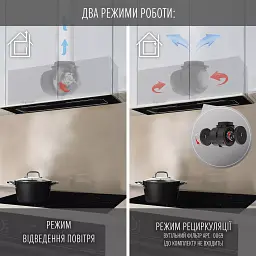 Витяжка повновбудована PERFELLI NUOVA 6JWRB NERO - мініатюра 8