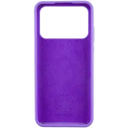 Чохол Silicone Cover Lakshmi (AAA) для Xiaomi Poco X6 Pro Фіолетовий / Amethyst - мініатюра 3