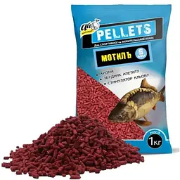 Принада в гранулах Pellets Ай Підсікай Мотиль Ø5.0мм